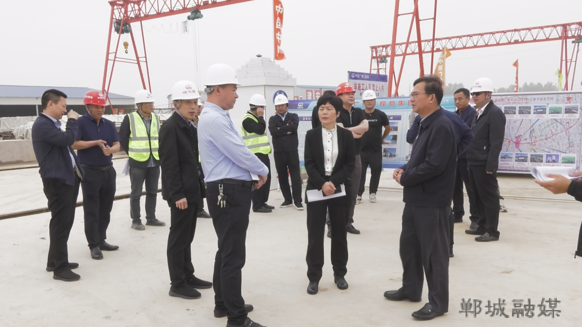 雷云在郸调研濮新高速郸城段工程建设进展情况