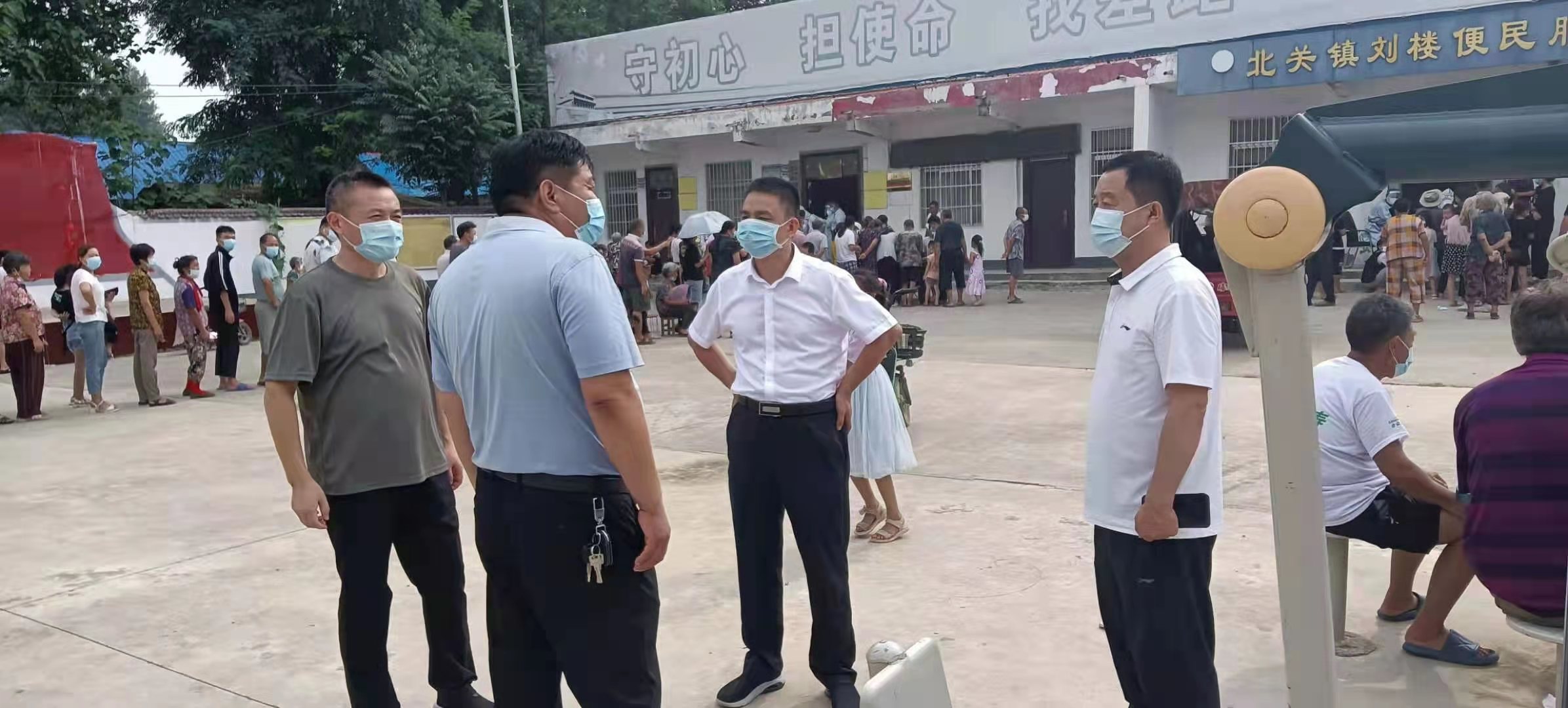 民权县北关镇掀起全民核酸检测的高潮