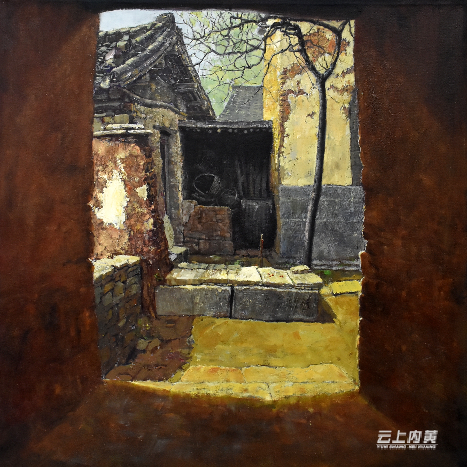 故园遗韵-油画-申肖飞100x100cm.jpg