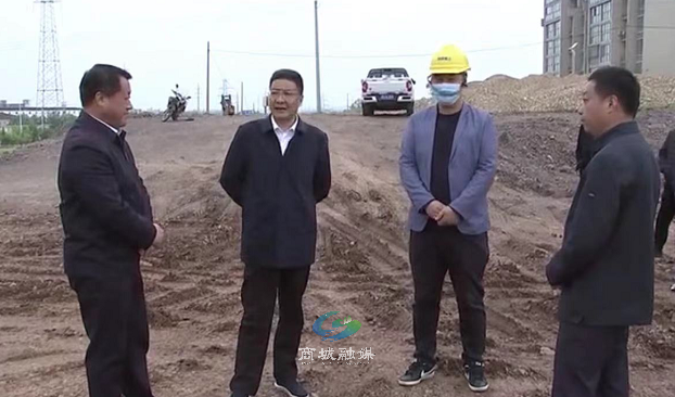 县委书记胡培刚督导检查重点项目建设、安全生产、疫情防控等工作