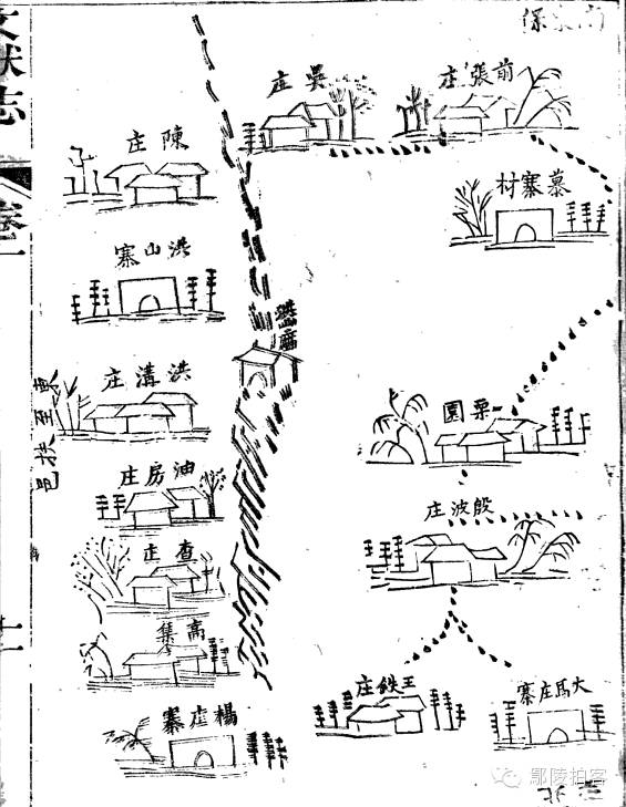 鄢陵254年前地图!快看你老家在哪里?