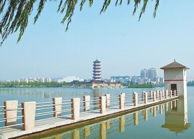 柘城县:十六字令榕湖情