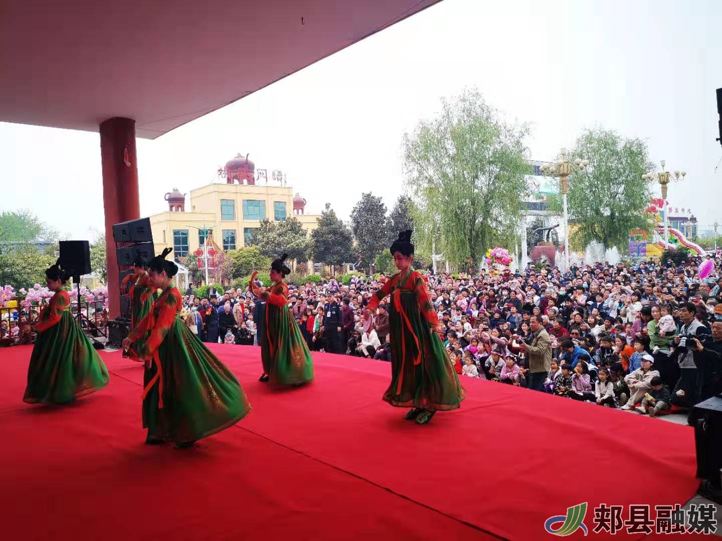 郏县姚庄旅游区首届樱花节活动持续火爆进行中