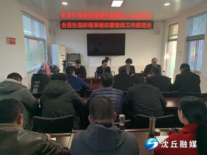 周口市生态环境局沈丘分局召开以案促改工作推进会