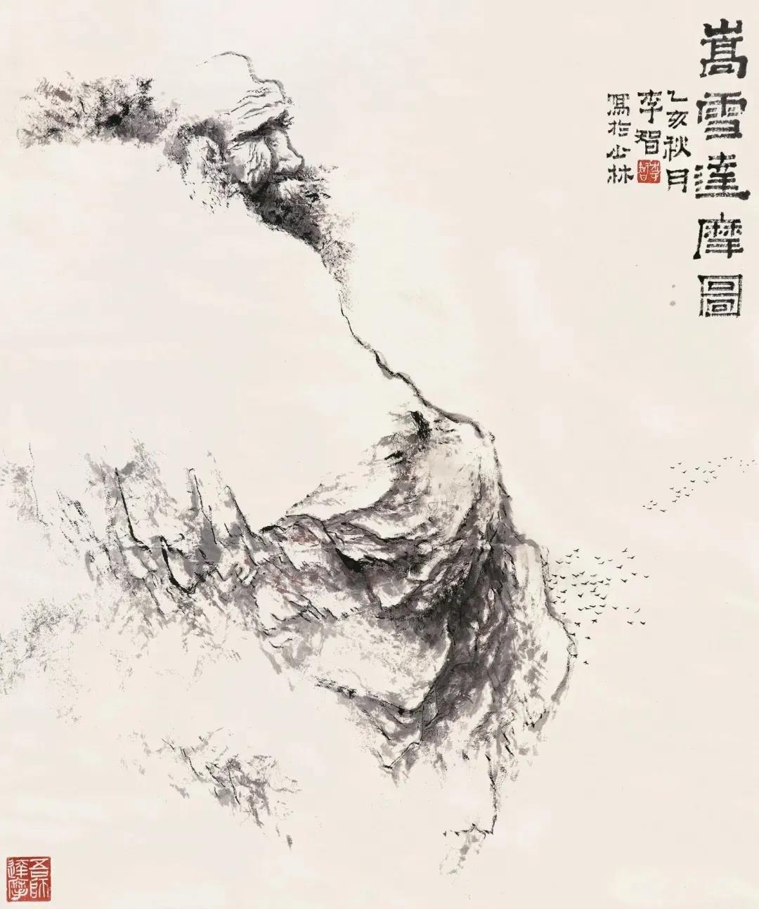 中国少林禅画第一人新郑八旬艺术家向郑州美术馆捐赠作品